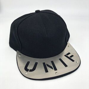 New UNIF Metal Logo Baseball Flat Bill Cap Hat